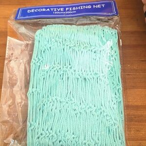 Decorative fishing net New in package beach house summer guest room decor Hangin